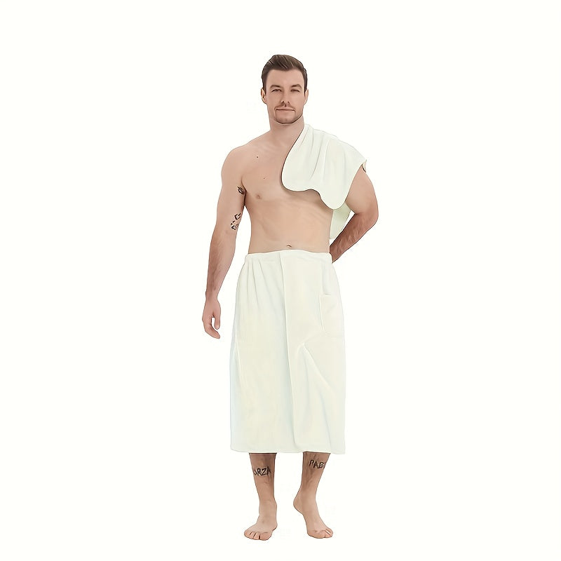 🧖♂️ Men’s Microfiber Bath Set (2pcs)