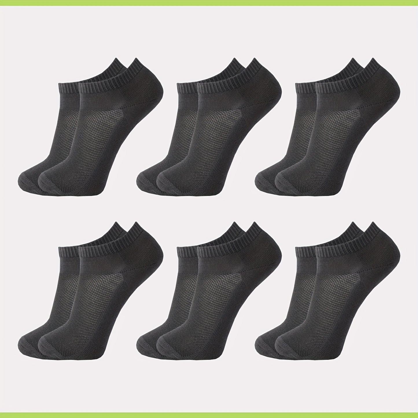 🎋 Bamboo Ankle Socks (6prs)