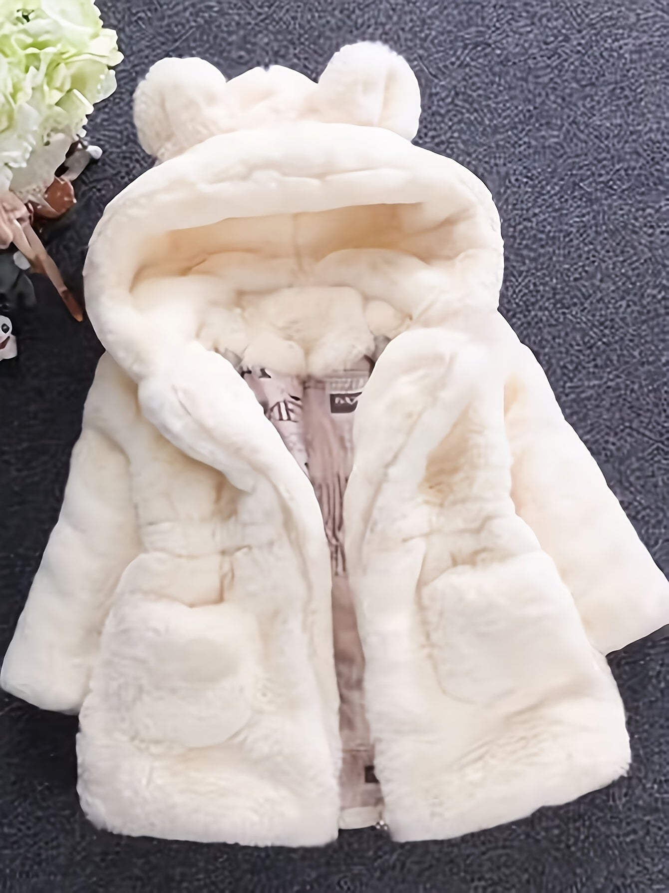 🐼 Animal Fleece Girls Jacket
