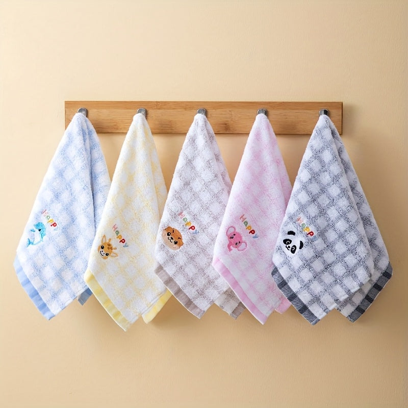 🛁 Cotton Animal Hand Towels (10pcs)