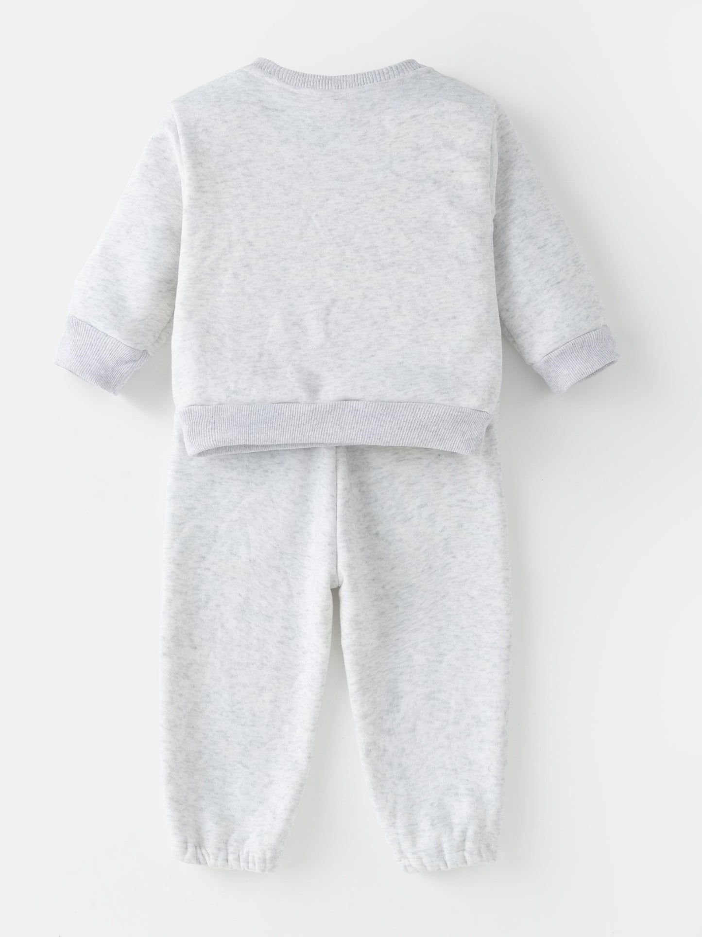 Letter Pocket Velvet Suit – Casual Set for Men, Women & Children