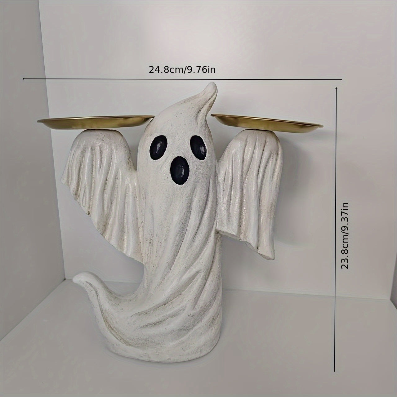 🎃 Cute Halloween Tray Decor – Friendly Resin Display