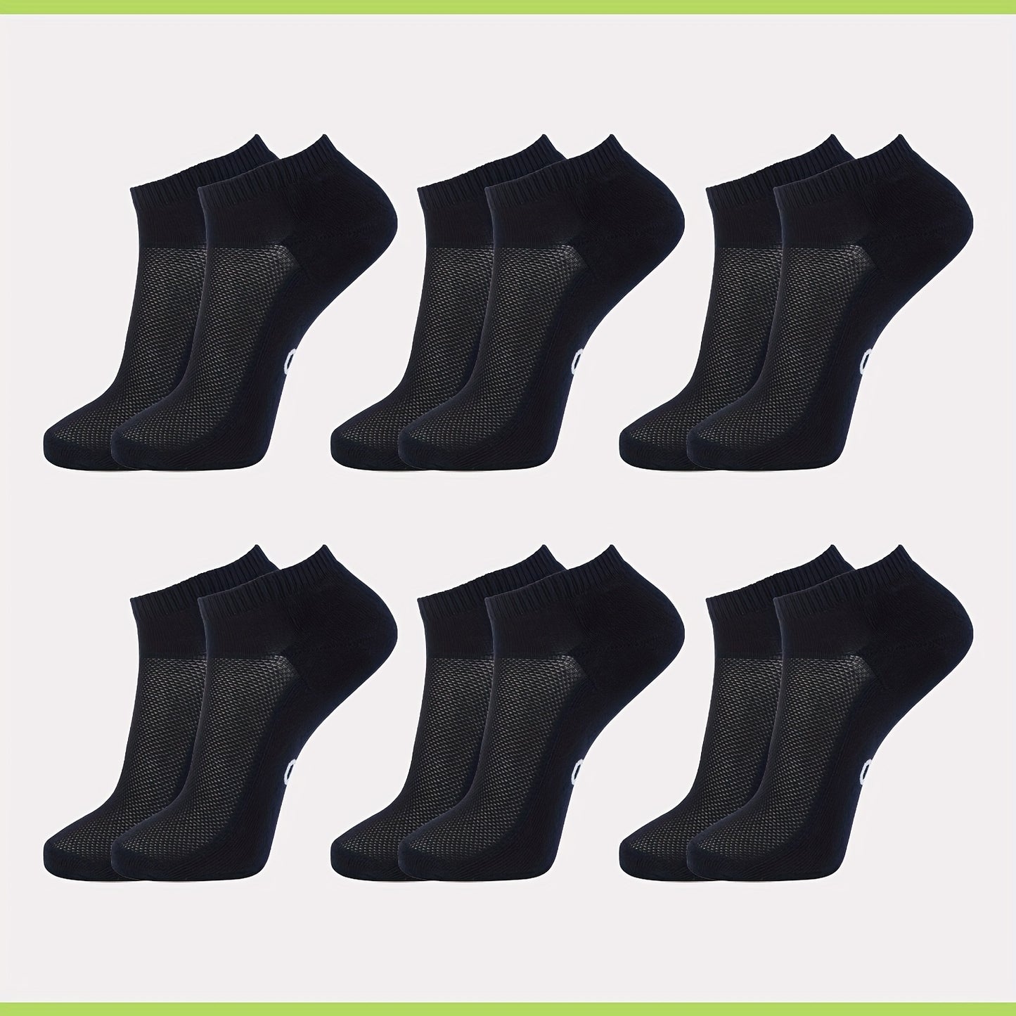 🎋 Bamboo Ankle Socks (6prs)