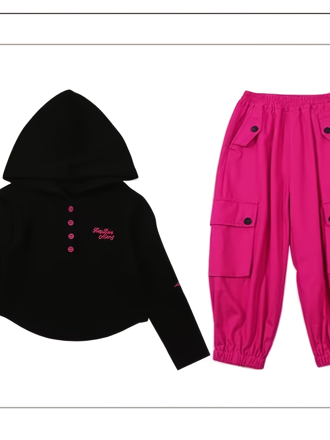 ⭐ Star Hoodie Girls Set