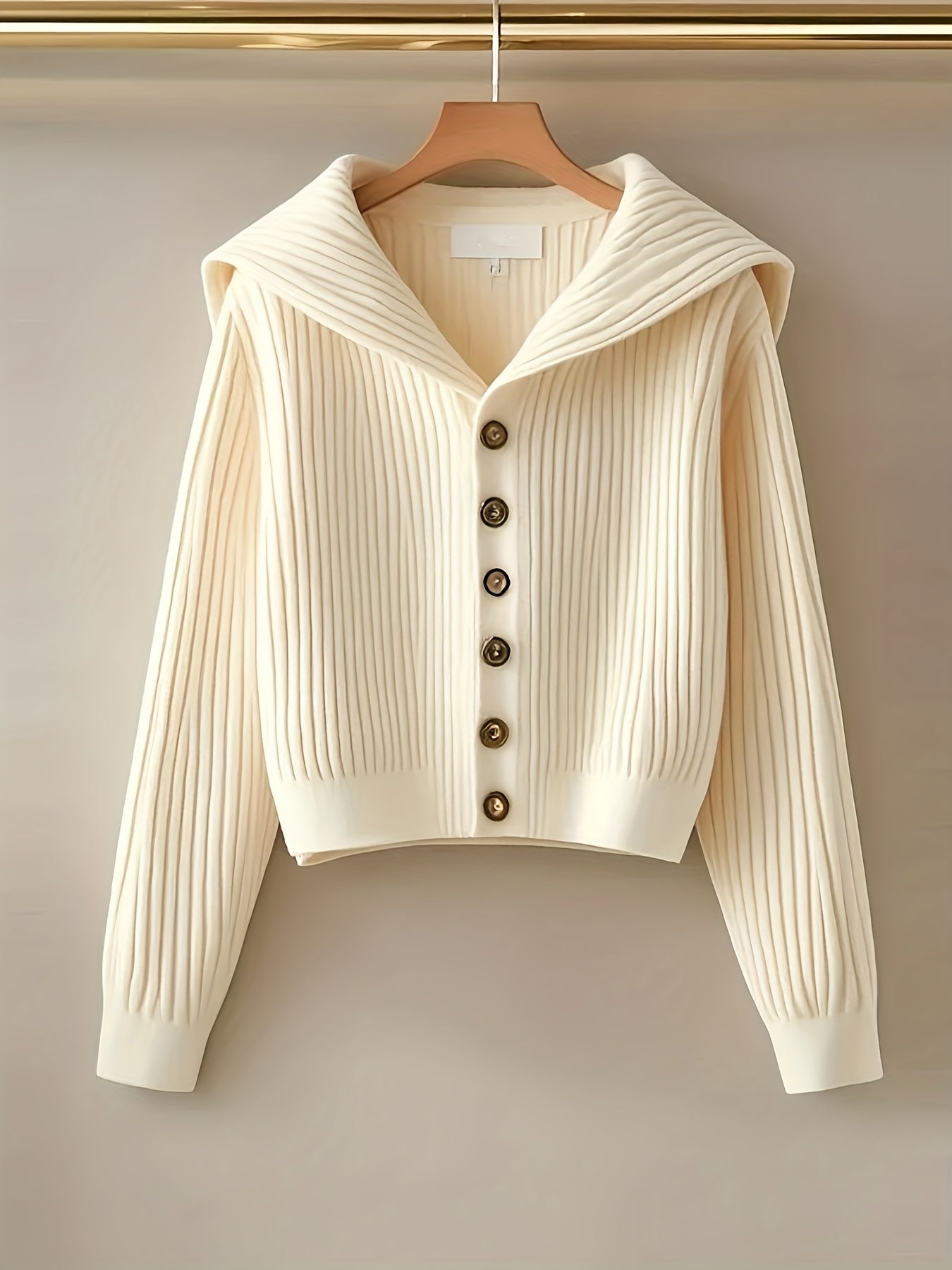2025 Women’s 2PCS Set – Soft Button Cardigan & Straight-Leg Pants, Casual Spring to Winter Outfit