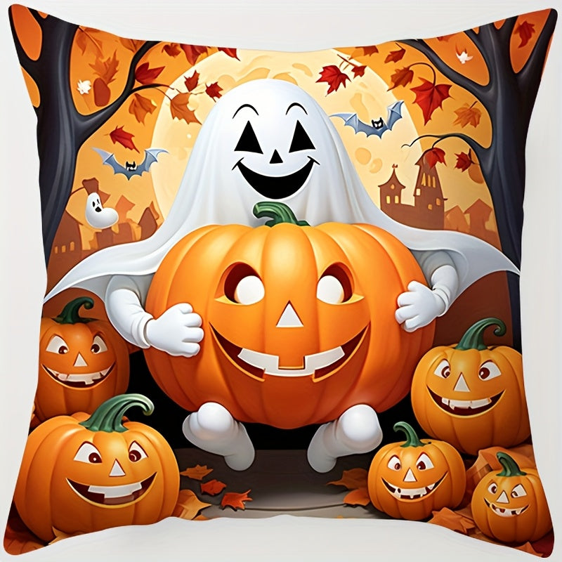 🎃🖤 Halloween Pillow Covers (4pcs)