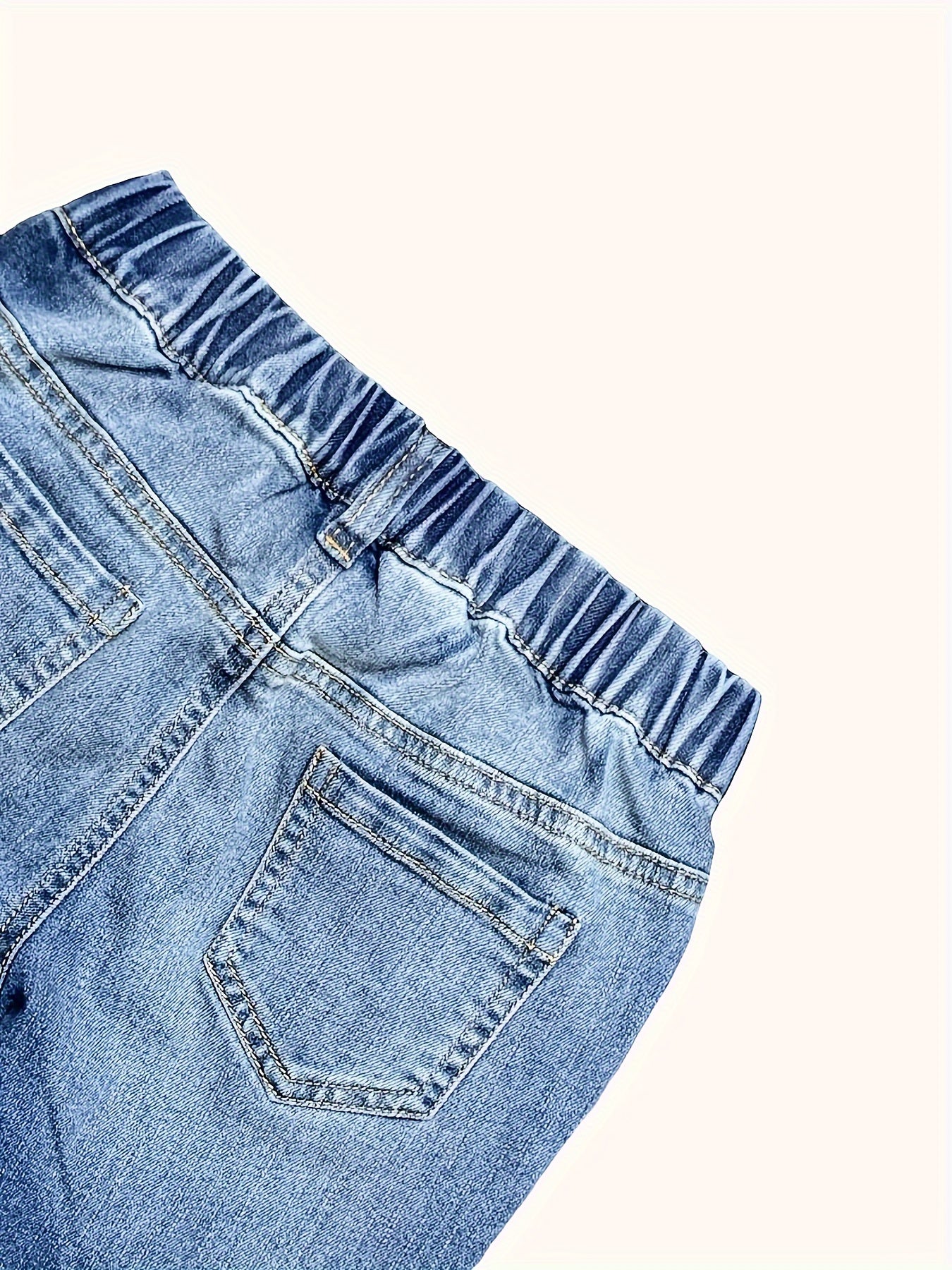 👖 Kids Elastic Denim Jeans