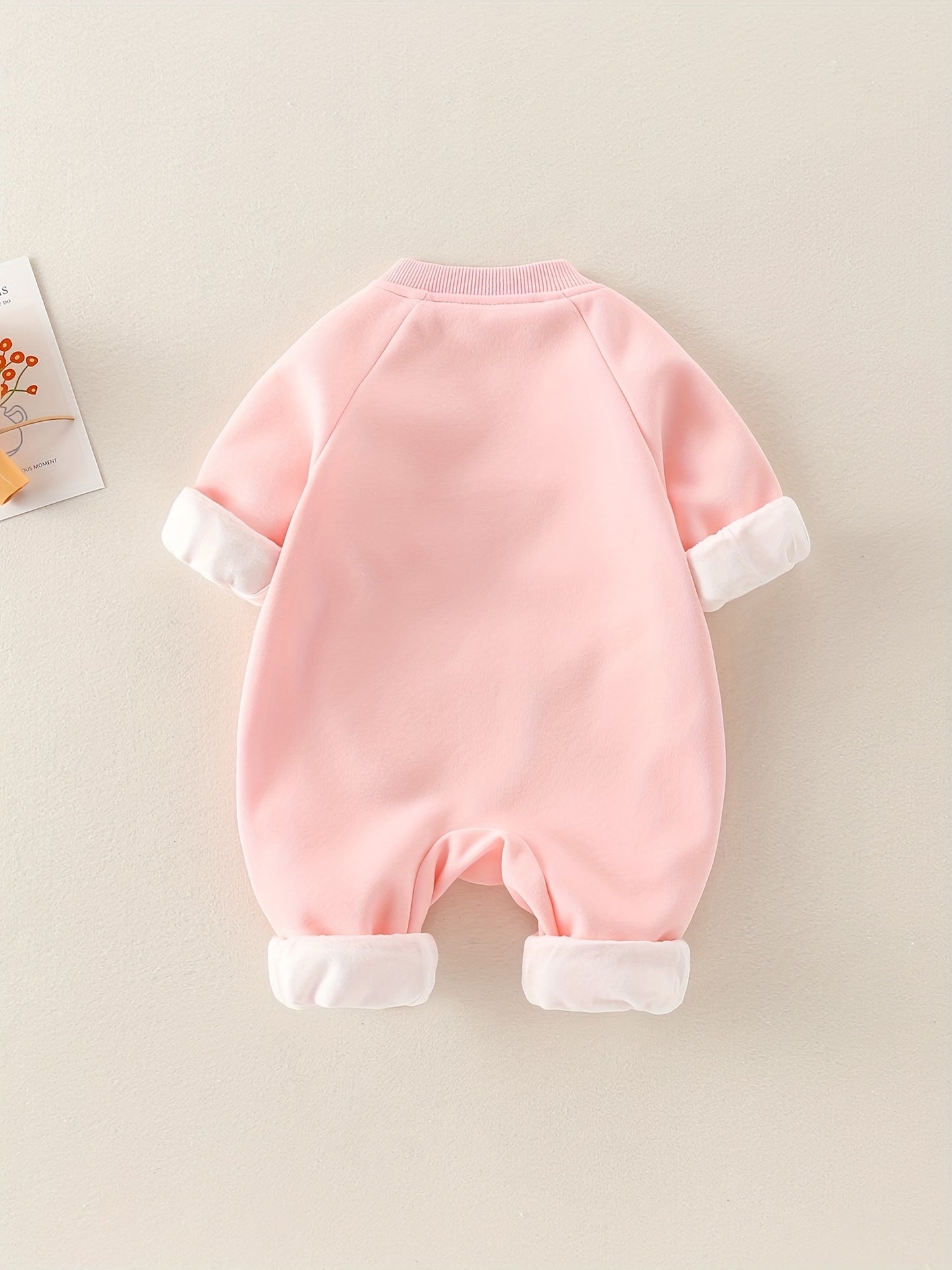 🌸 Soft Floral Baby Romper
