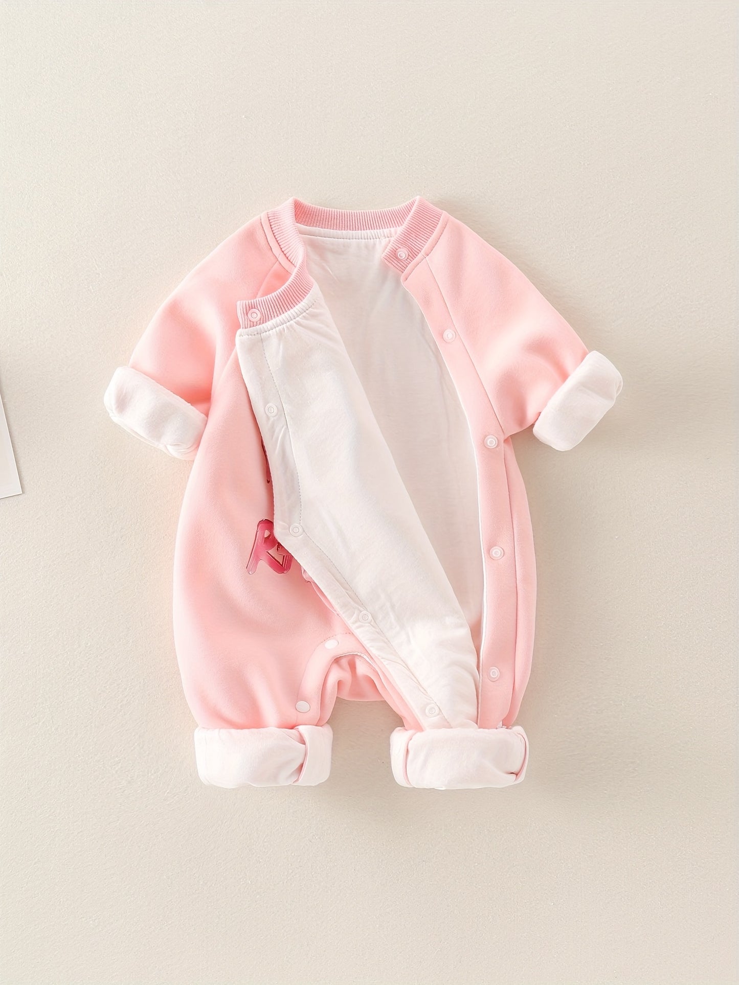 🌸 Soft Floral Baby Romper