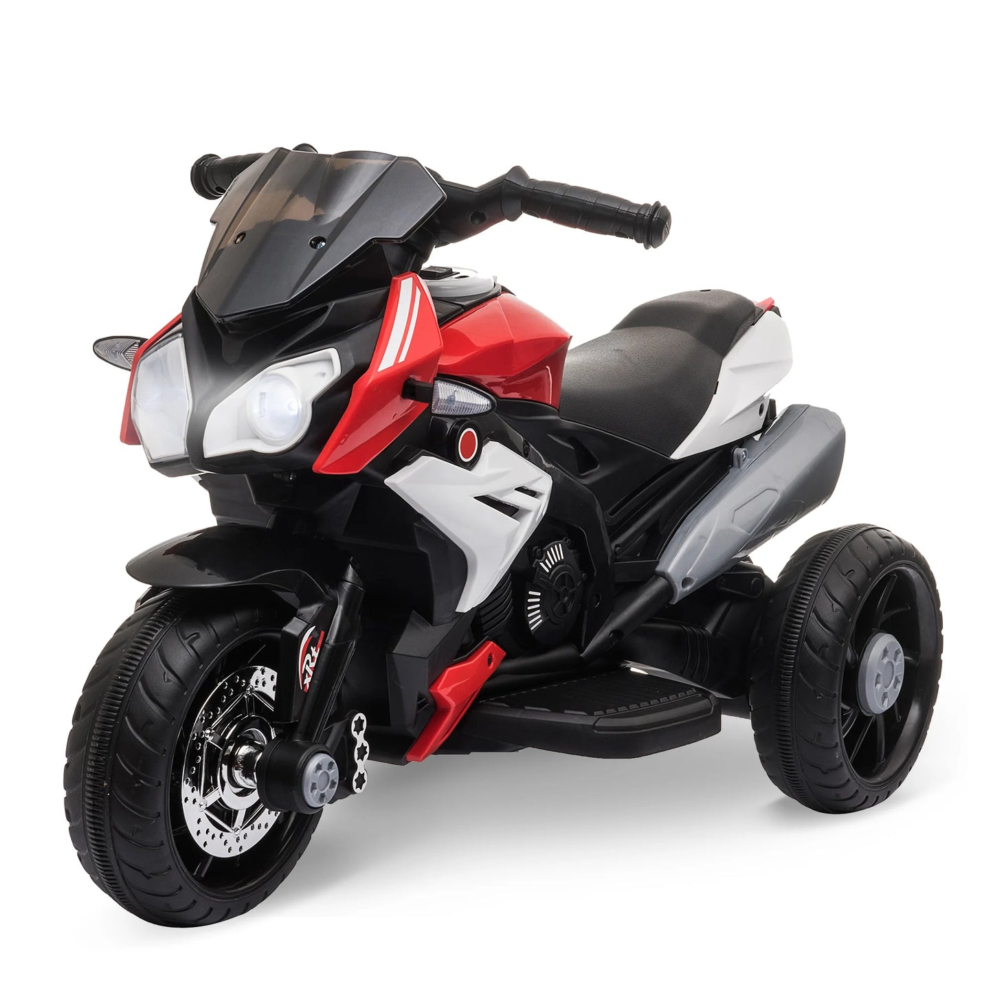 Homcom Kids Electric Motorcycle – Music, Horn & Headlights for Ages 3+