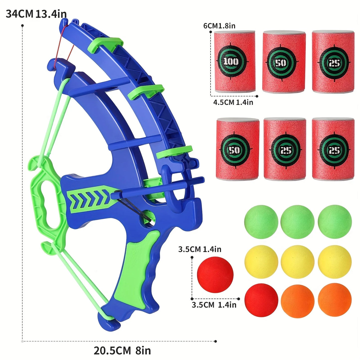 2-Pack Soft Bullet Target Shooting Toys – Safe Educational Practice Set for Kids
