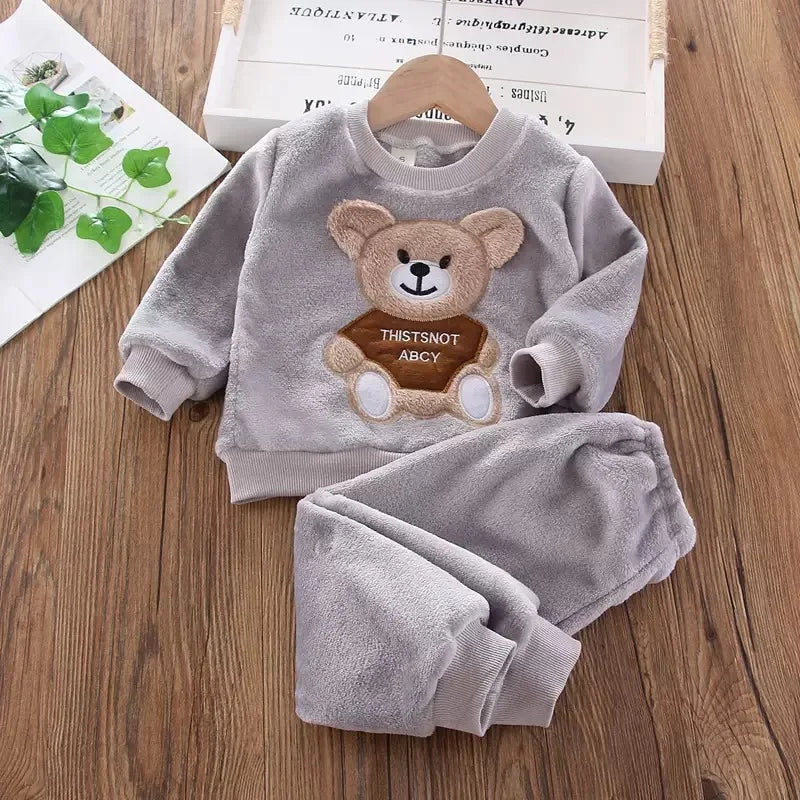 🦁 Lion Fleece Baby Set (3pcs)