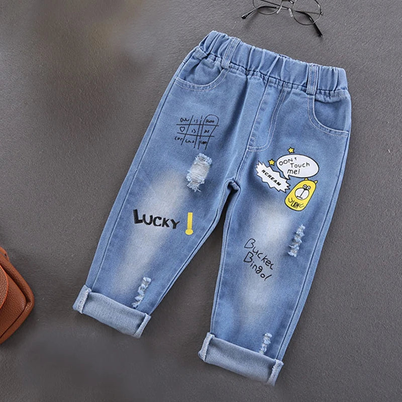 👖 Kids Stretch Denim Jeans