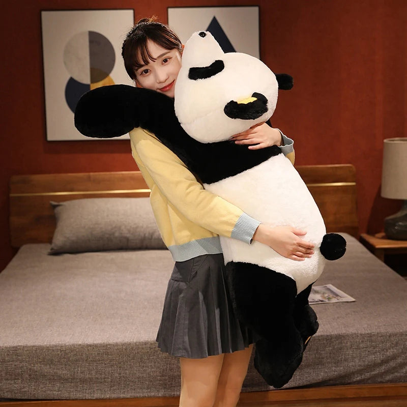 Panda gigante de peluche de 80 cm, macio