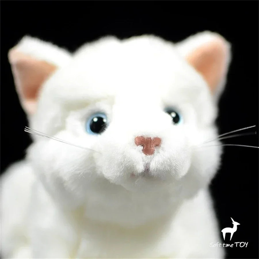 White Cat Persian Plush