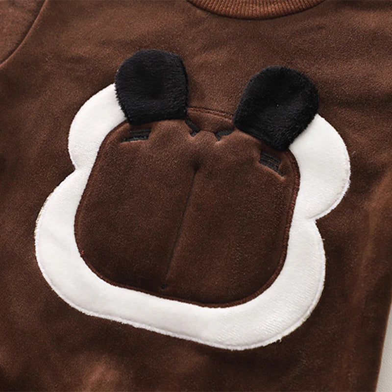 🦁 Lion Fleece Baby Set (3pcs)