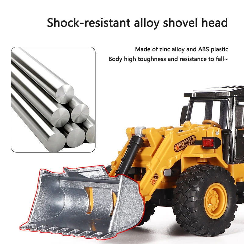 Toys for Boys Alloy Tractor Kids Excavator Bulldozer Miniature