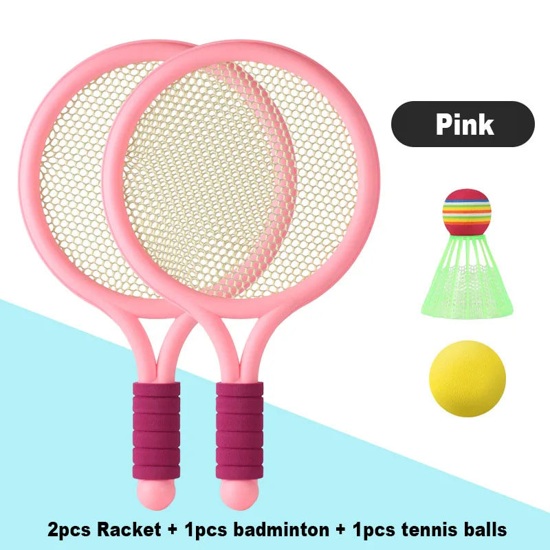 Kids’ Badminton Racket Set – Outdoor Sports Toy for Ages 3–12