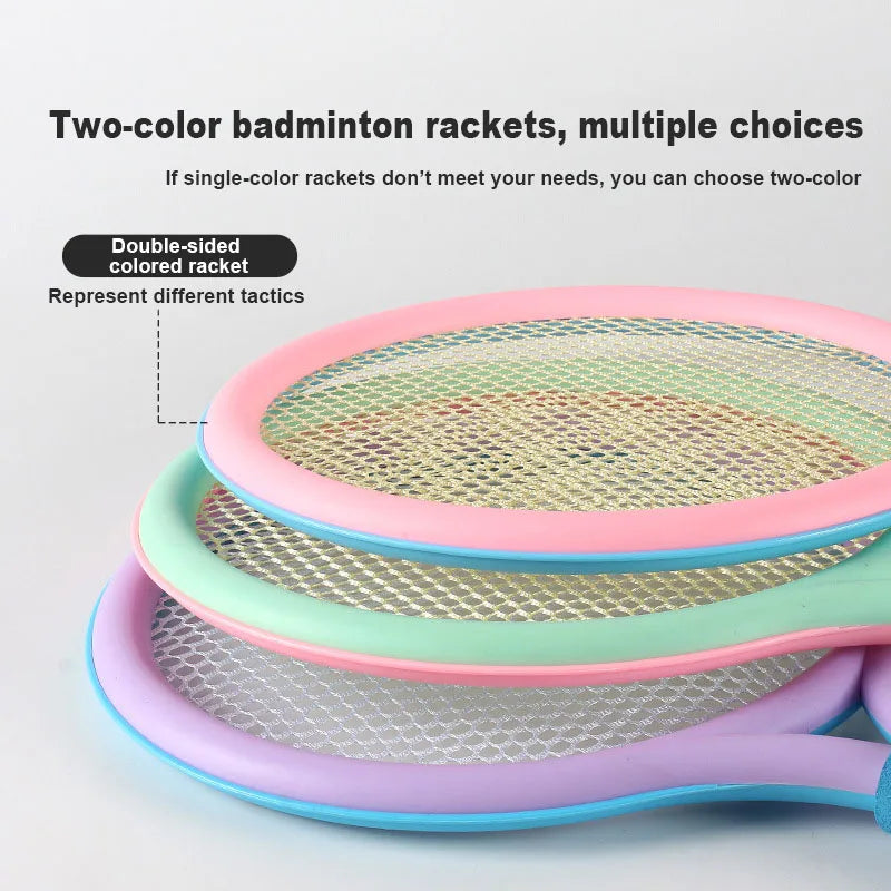 Kids’ Badminton Racket Set – Outdoor Sports Toy for Ages 3–12