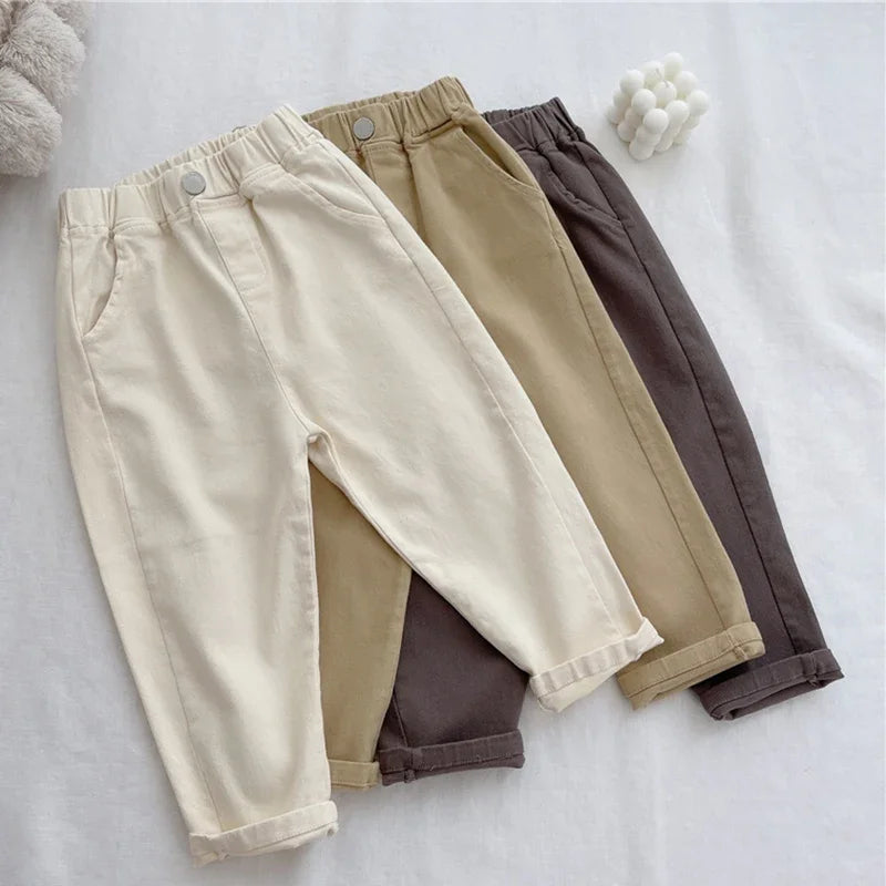 Boys’ Cargo Pants – Comfortable Breathable Outdoor Trousers (1–8Y)