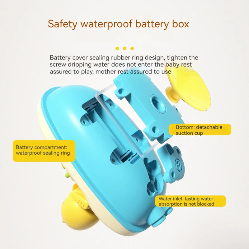Cute Ducks, for bathtub , Automatic Water Spray