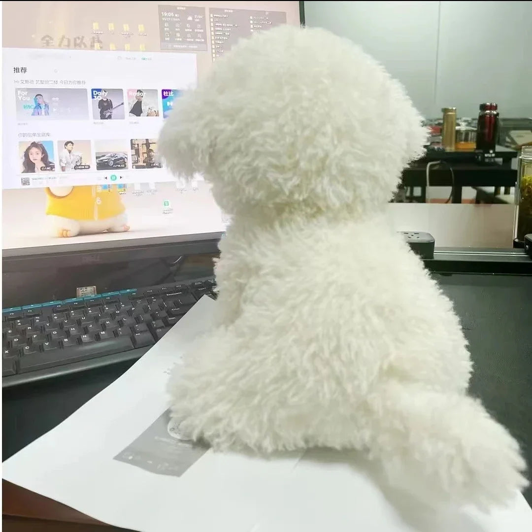 Curly Dog Plush, Toys Cute High Quality