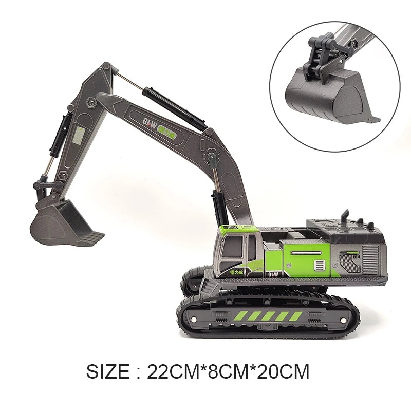 Toys for Boys Alloy Tractor Kids Excavator Bulldozer Miniature