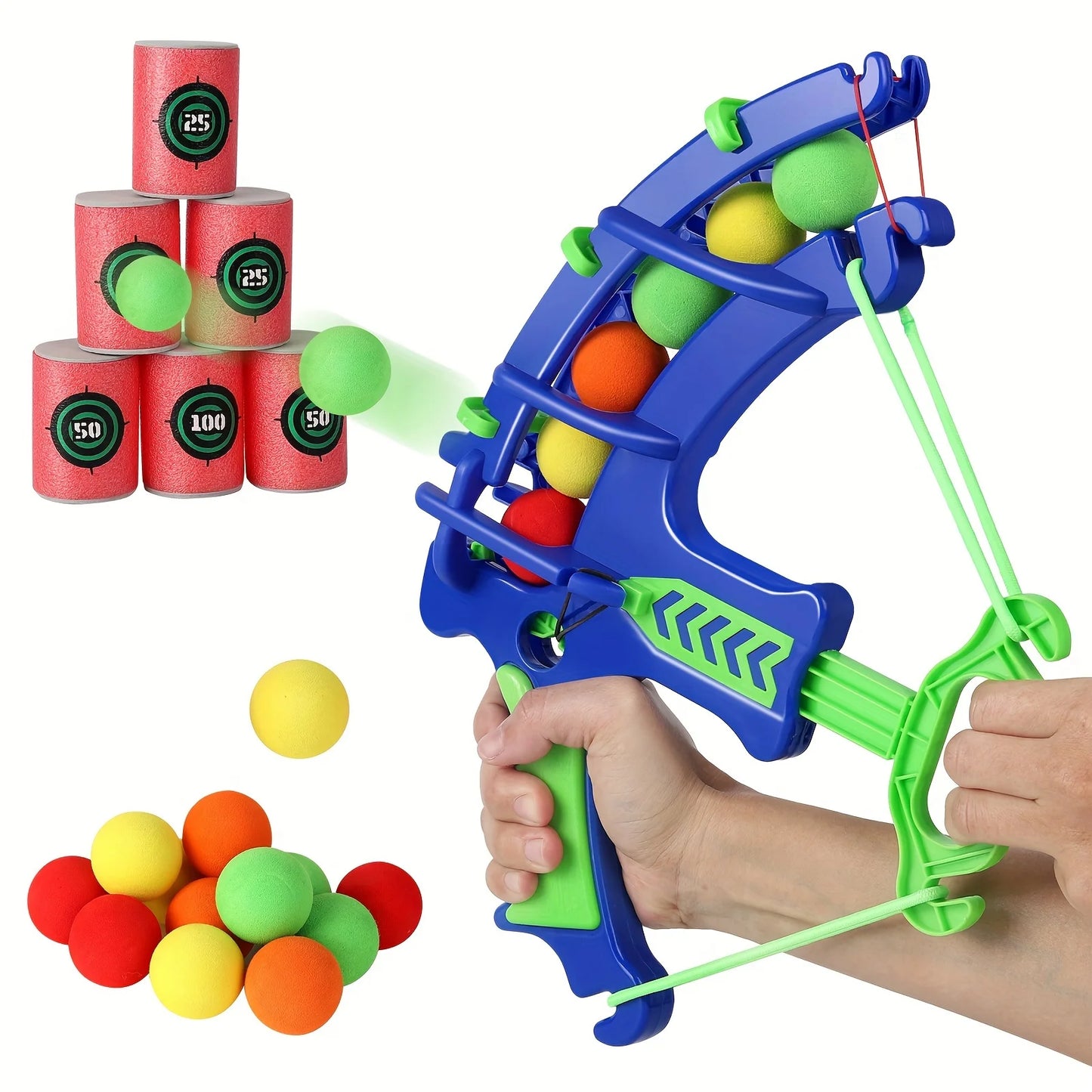 2-Pack Soft Bullet Target Shooting Toys – Safe Educational Practice Set for Kids