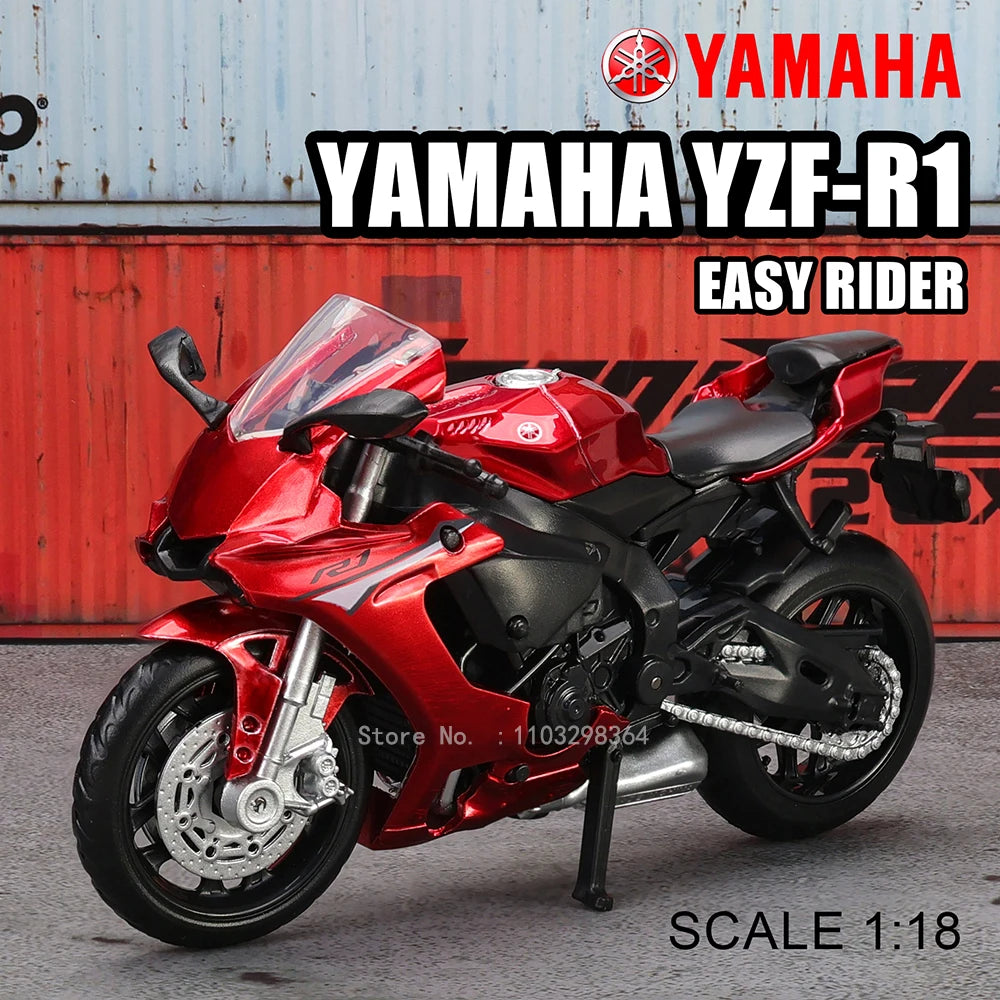1:18 Scale Kawasaki Ninja H2R & GSX-R1000 Yamaha YZF-R1 Model Set – Classic Motorcycles