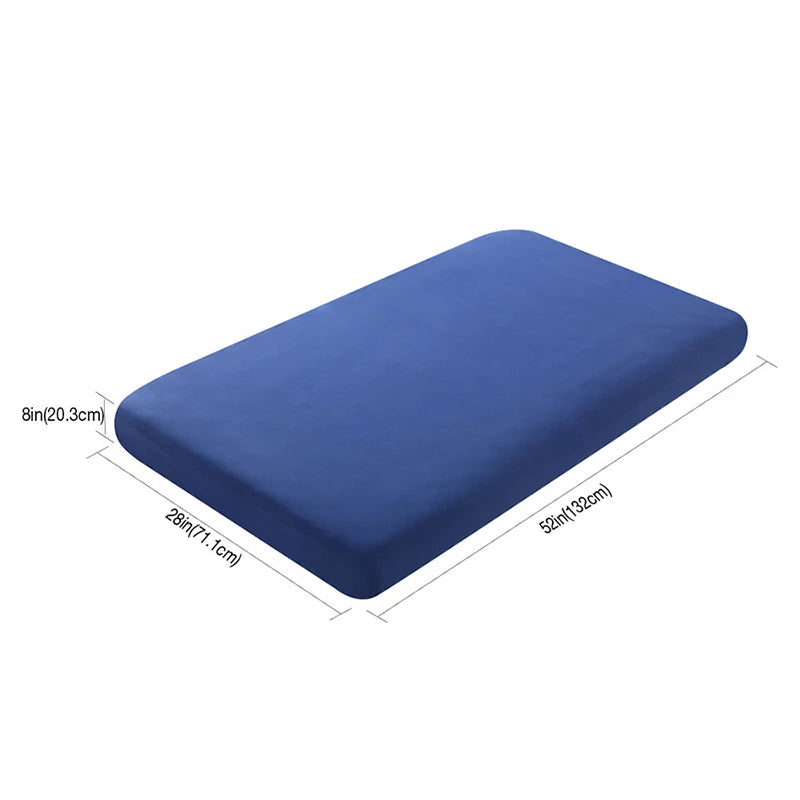 Baby Crib Sheets for Boys Girls Organic Fitted Elastic Toddler Bed Crib Mattress Sheets for Infant Unisex