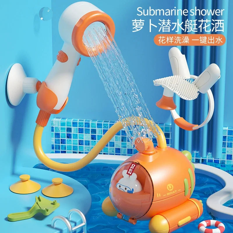 Cute Ducks, for bathtub , Automatic Water Spray