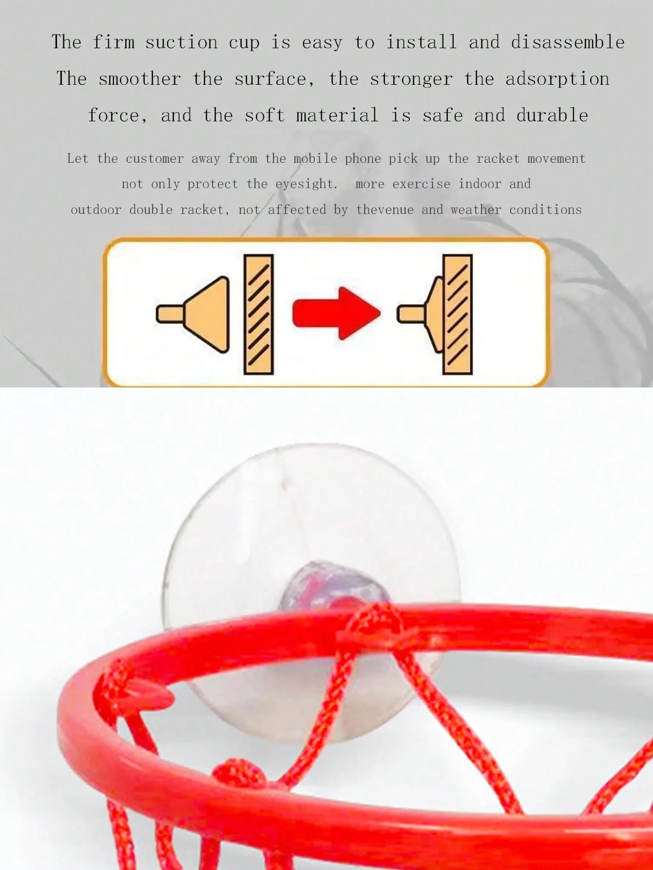 Mini Basketball Hoop Set – Elastic Ball Shooting Game for Kids