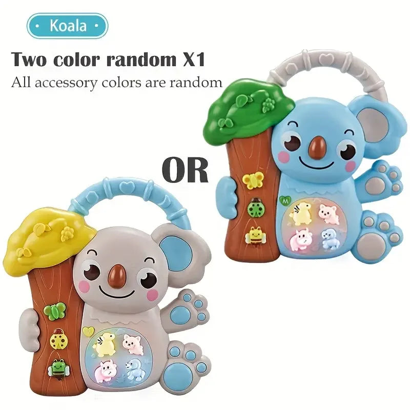 Musical Toys for Toddlers Kora Elephant Lion Baby Piano Light Up Musical Toys Toddler Early Education