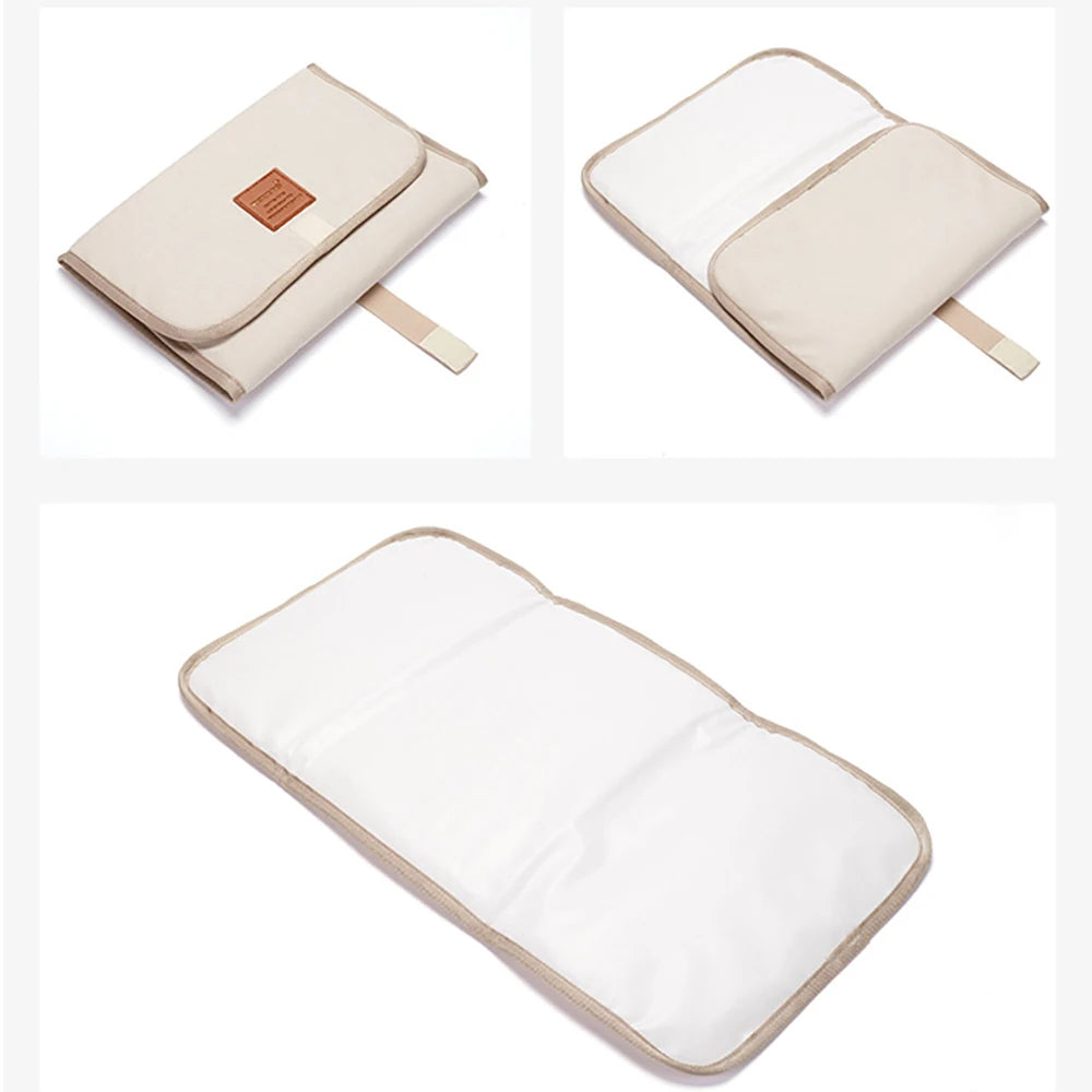 Foldable Diaper Changing Pad 60*30Cm Newborn Portable Baby, Waterproof Durable Nylon