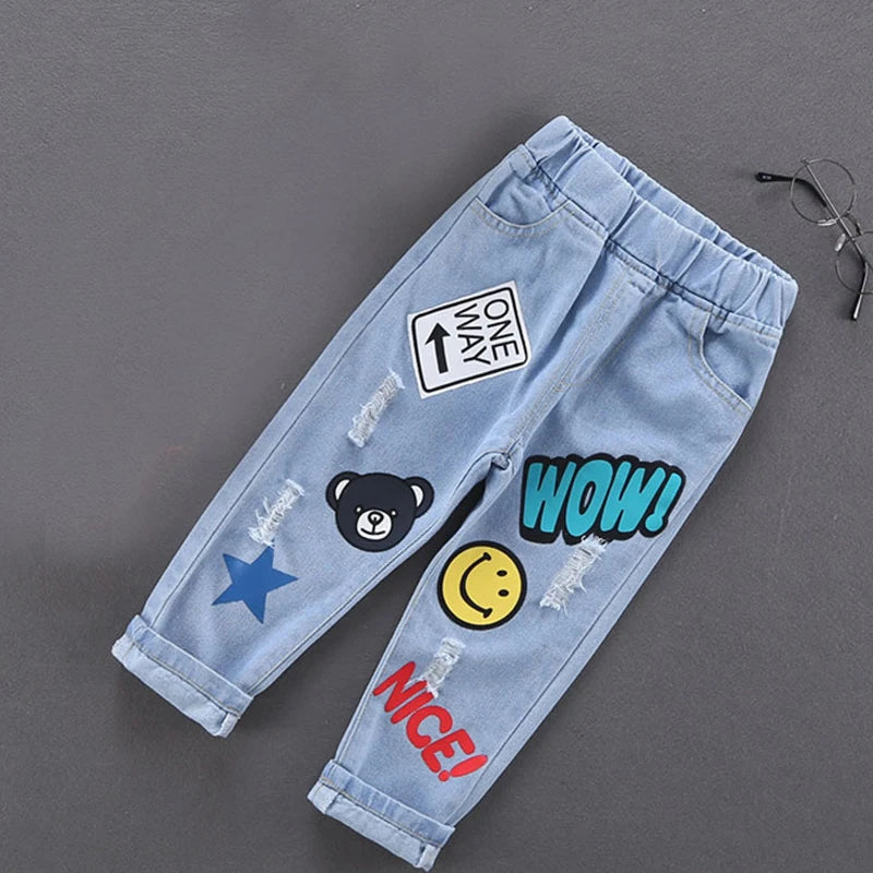 👖 Kids Stretch Denim Jeans
