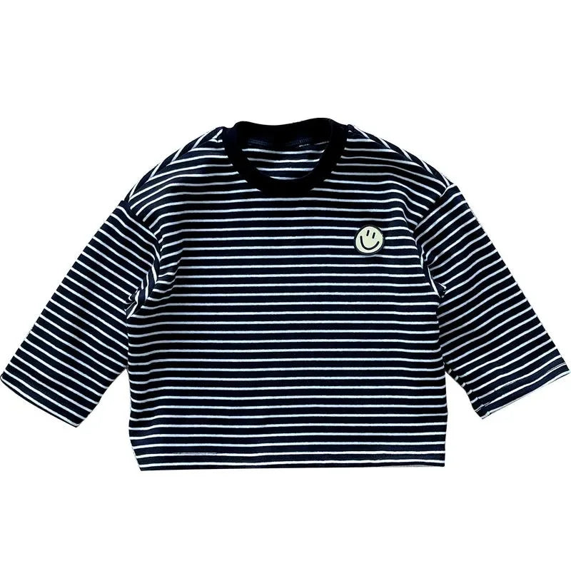 Striped Cute Baby, Long Sleeved T-shirt
