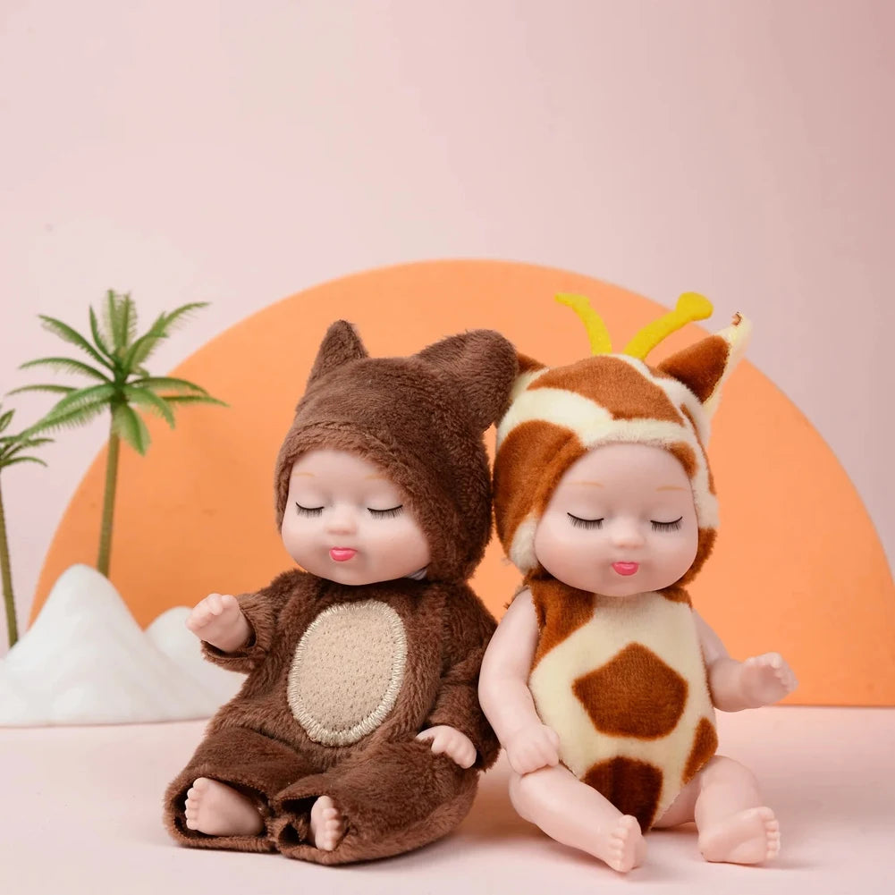 6-piece reborn doll kit, cute princess dolls