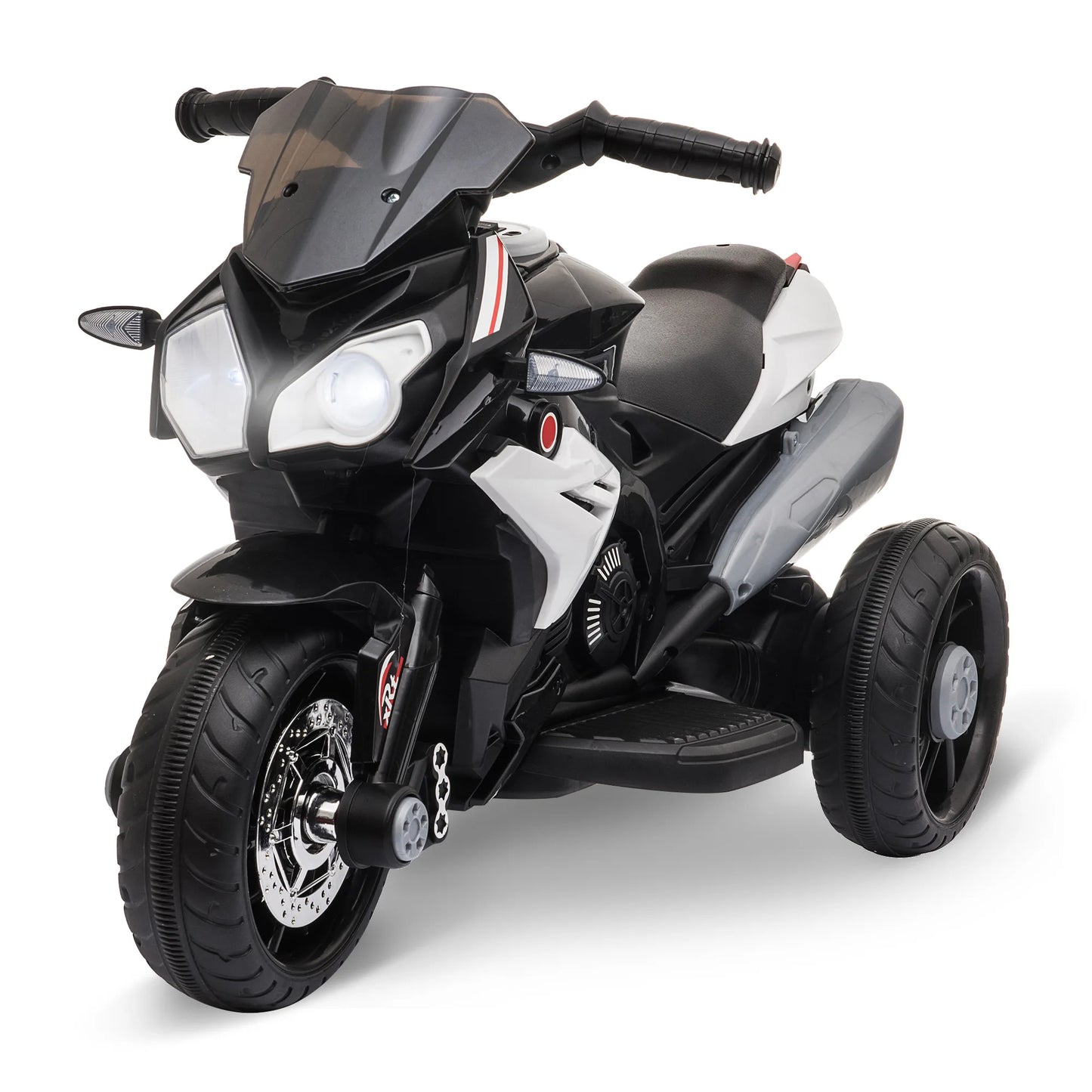 Homcom Kids Electric Motorcycle – Music, Horn & Headlights for Ages 3+