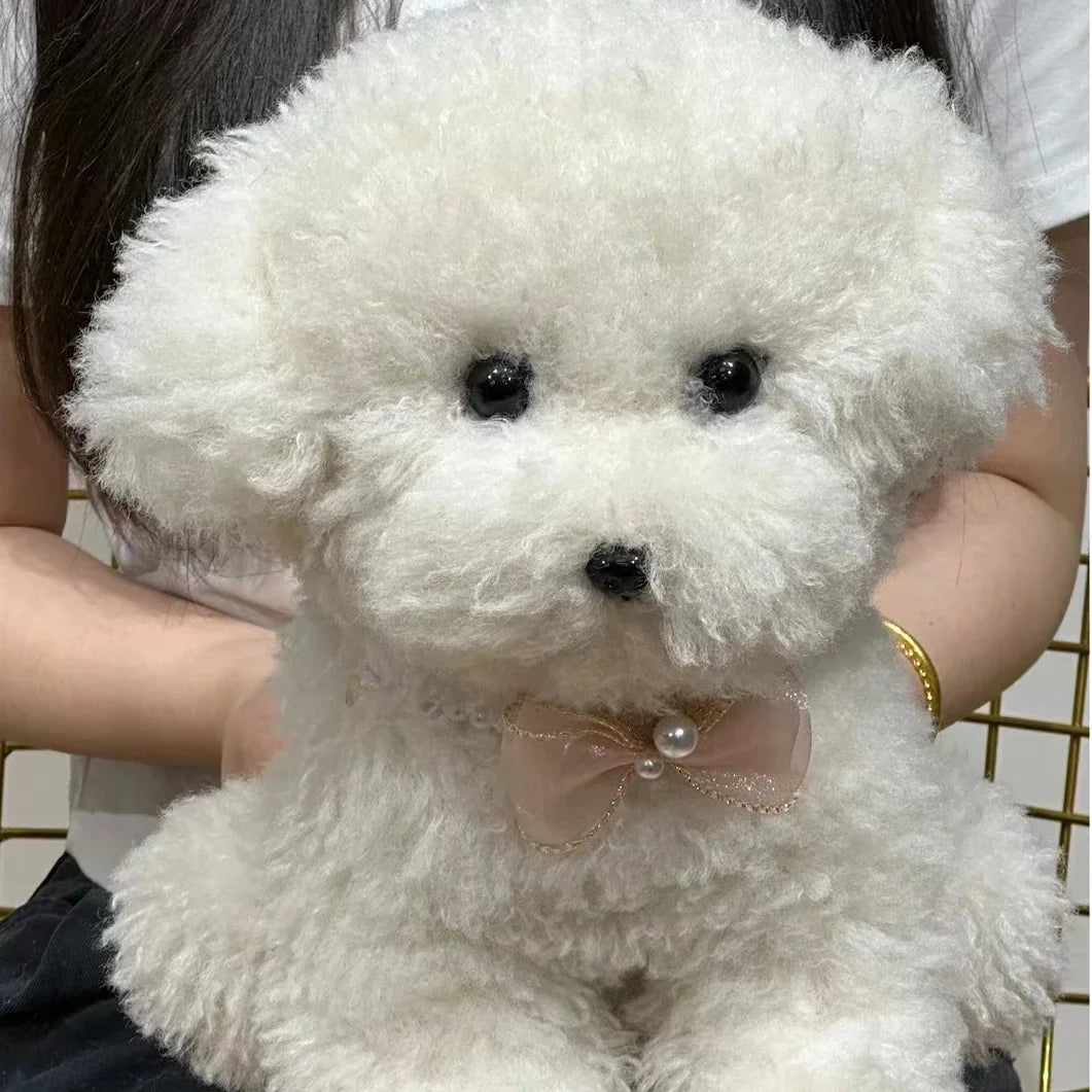 Curly Dog Plush, Toys Cute High Quality