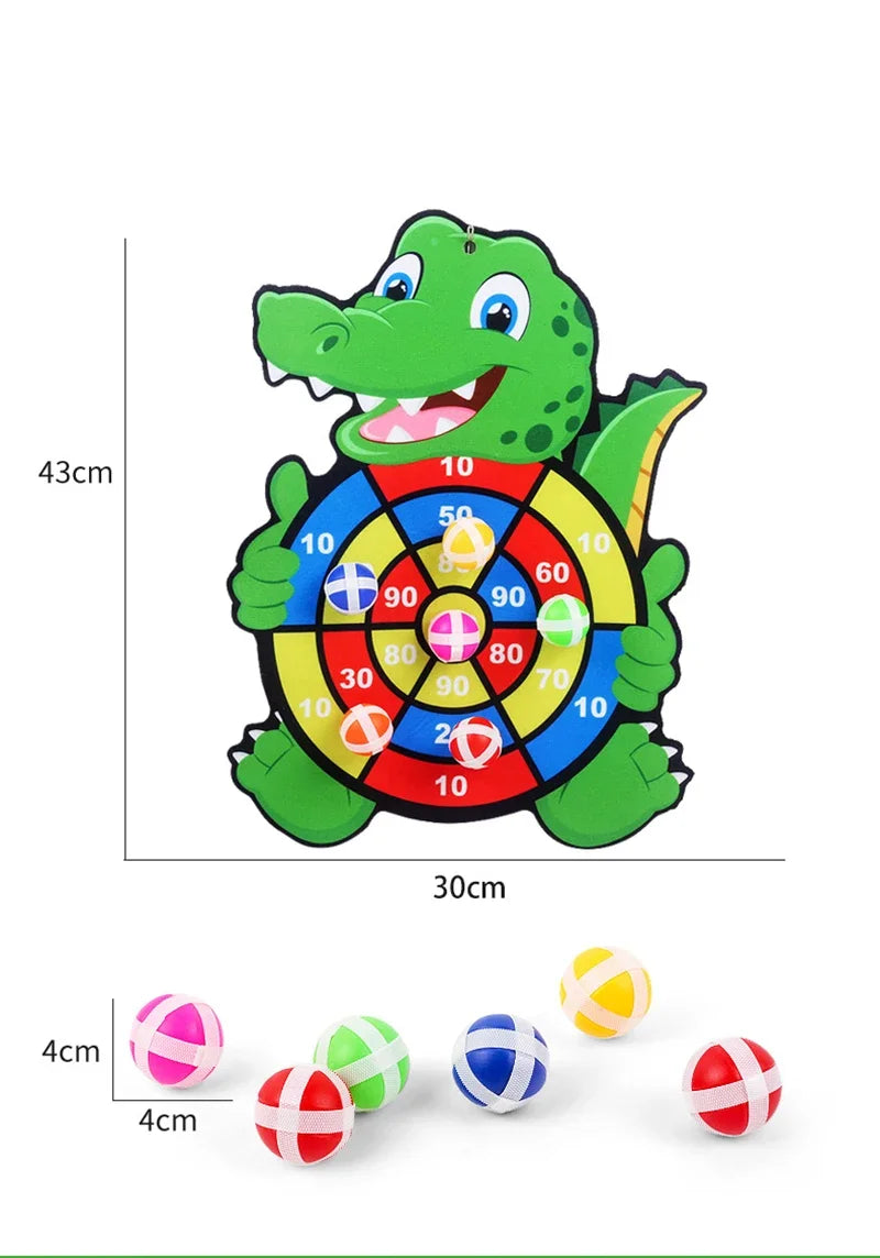 Educational Dart Board Indoor Sports Child Montessori Games for Children 3 to 7 Years