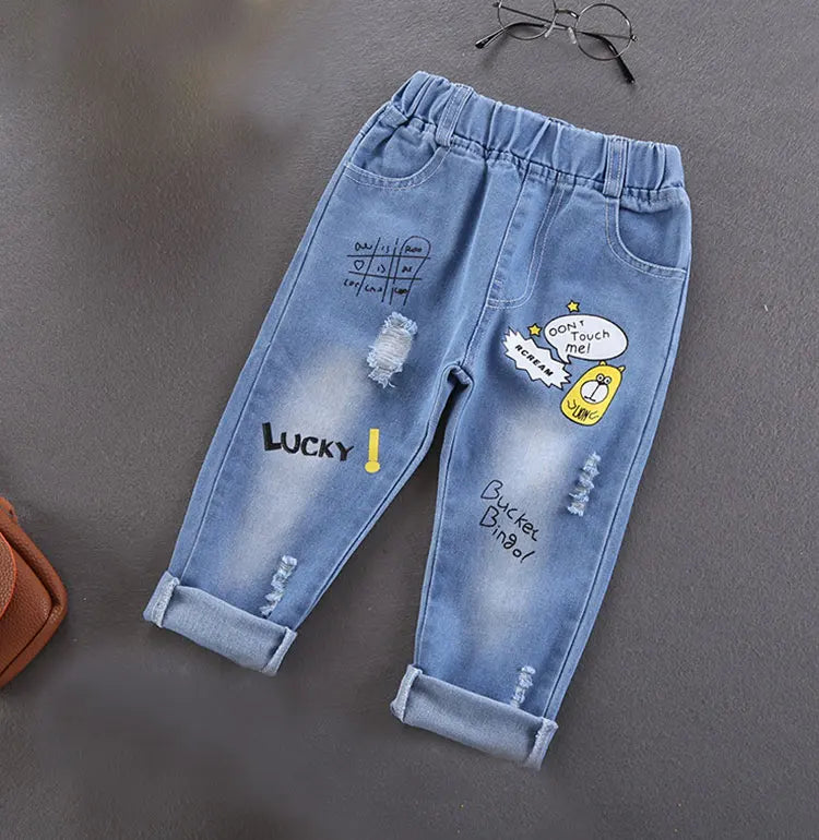 👖 Kids Stretch Denim Jeans