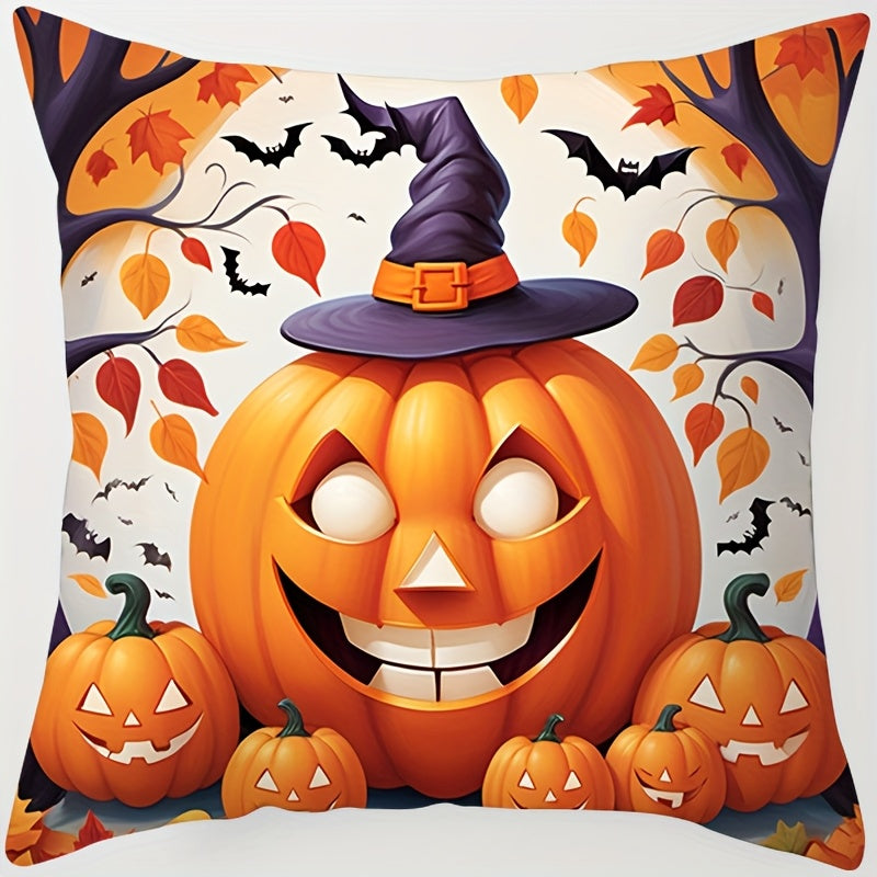 🎃🖤 Halloween Pillow Covers (4pcs)