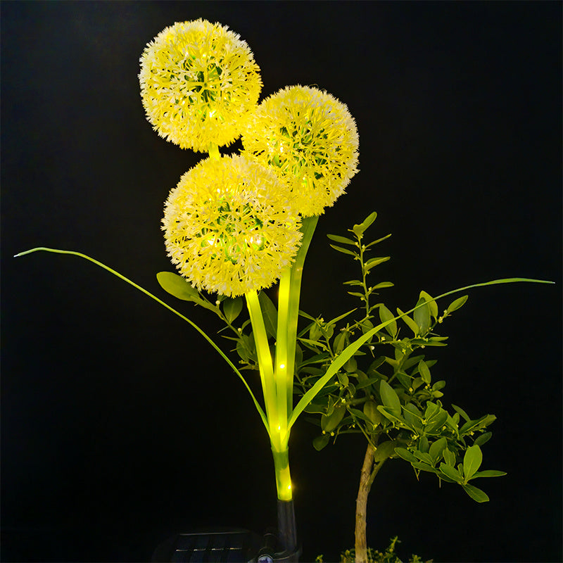 🌟 2pcs Solar Starry Dandelion Lights – Halloween Glow Decor