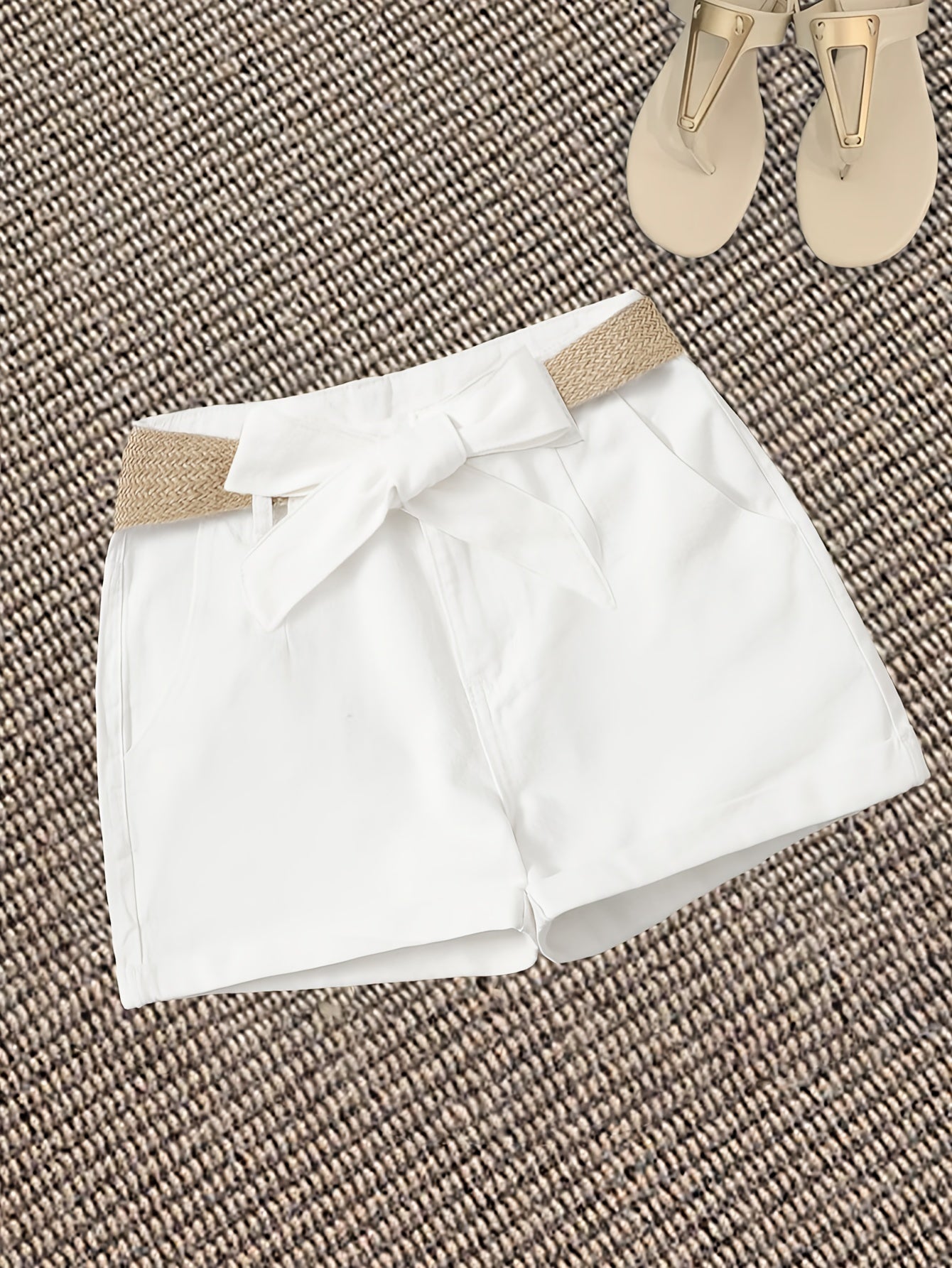 ☀️ High-Waist Cotton Shorts