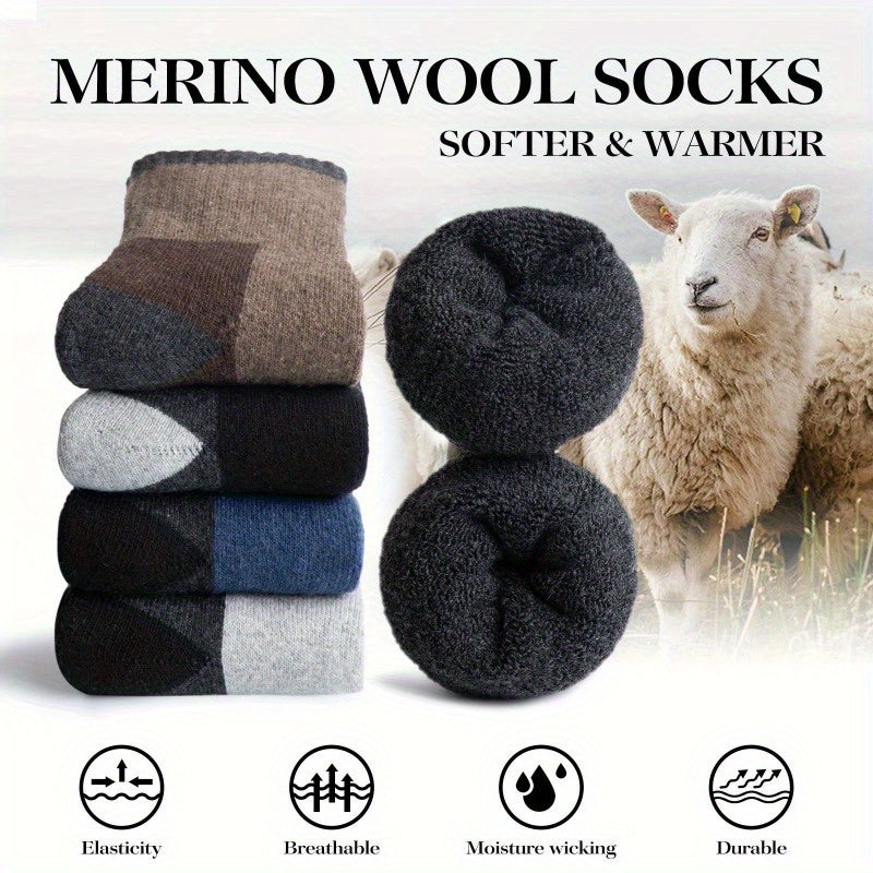 🧦 Wool Knit Socks (5pcs)