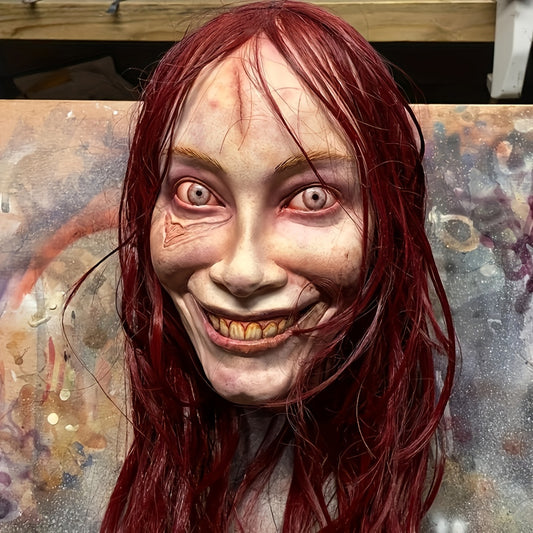 🧟 Realistic Zombie Mask – Scary Latex Halloween Costume