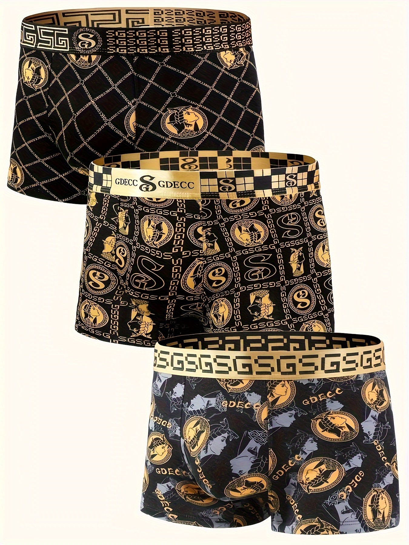 💎 Luxury Cotton Men’s Boxers (3/4pcs)