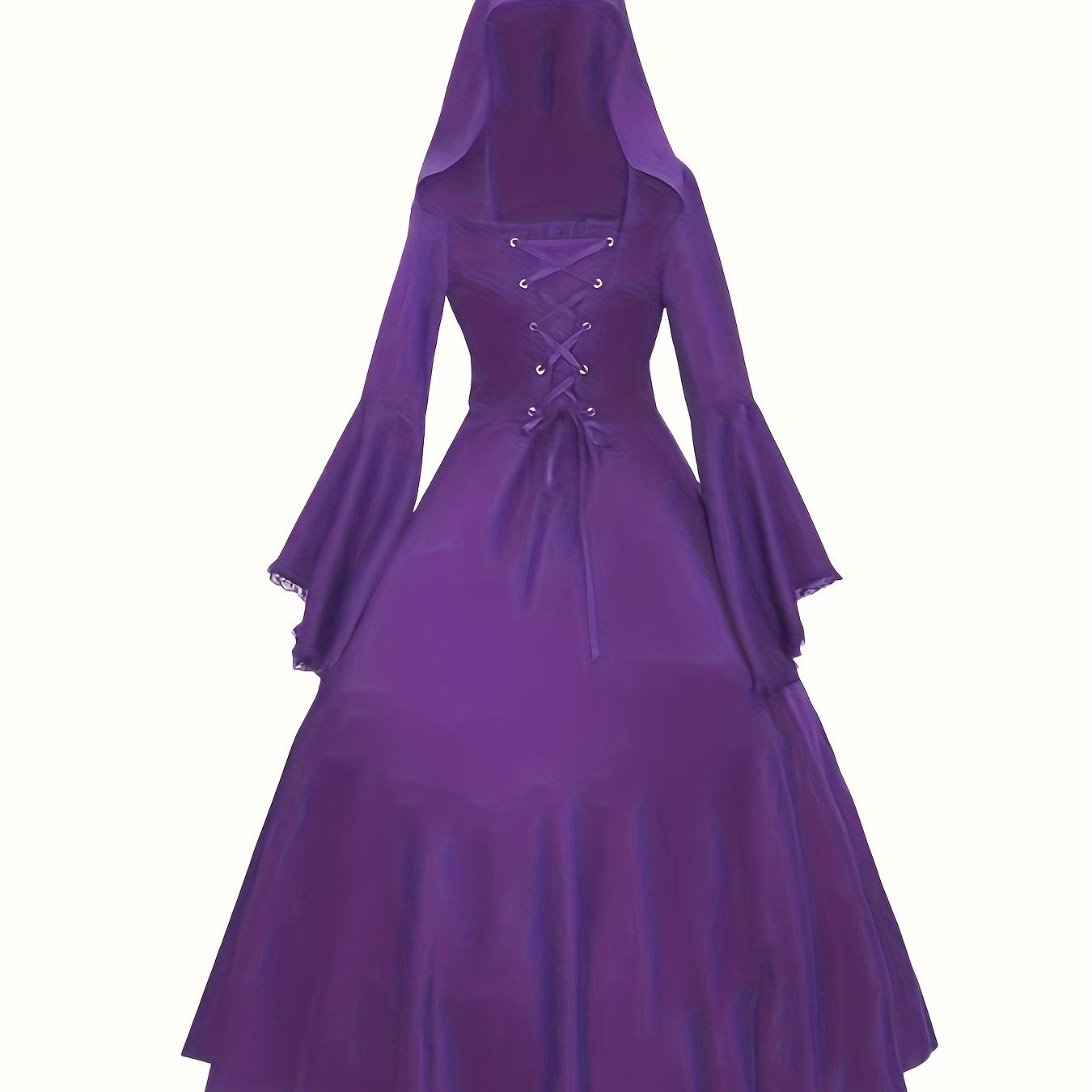 💜 Vintage Purple Maid Costume – Cosplay & Halloween Outfit