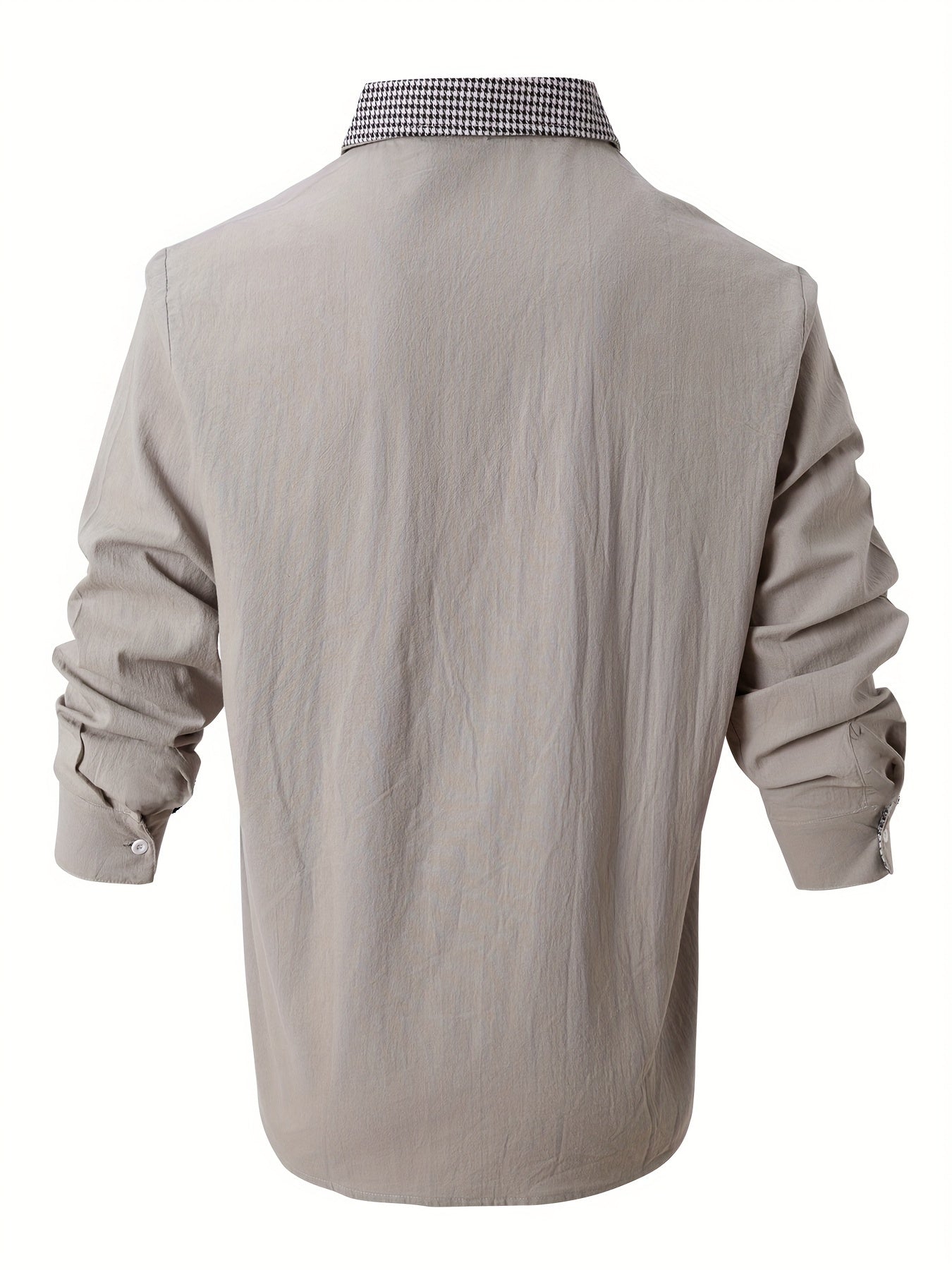 Men’s Slim Fit Long Sleeve Shirt – Classic Button-Up for Office & Casual Wear