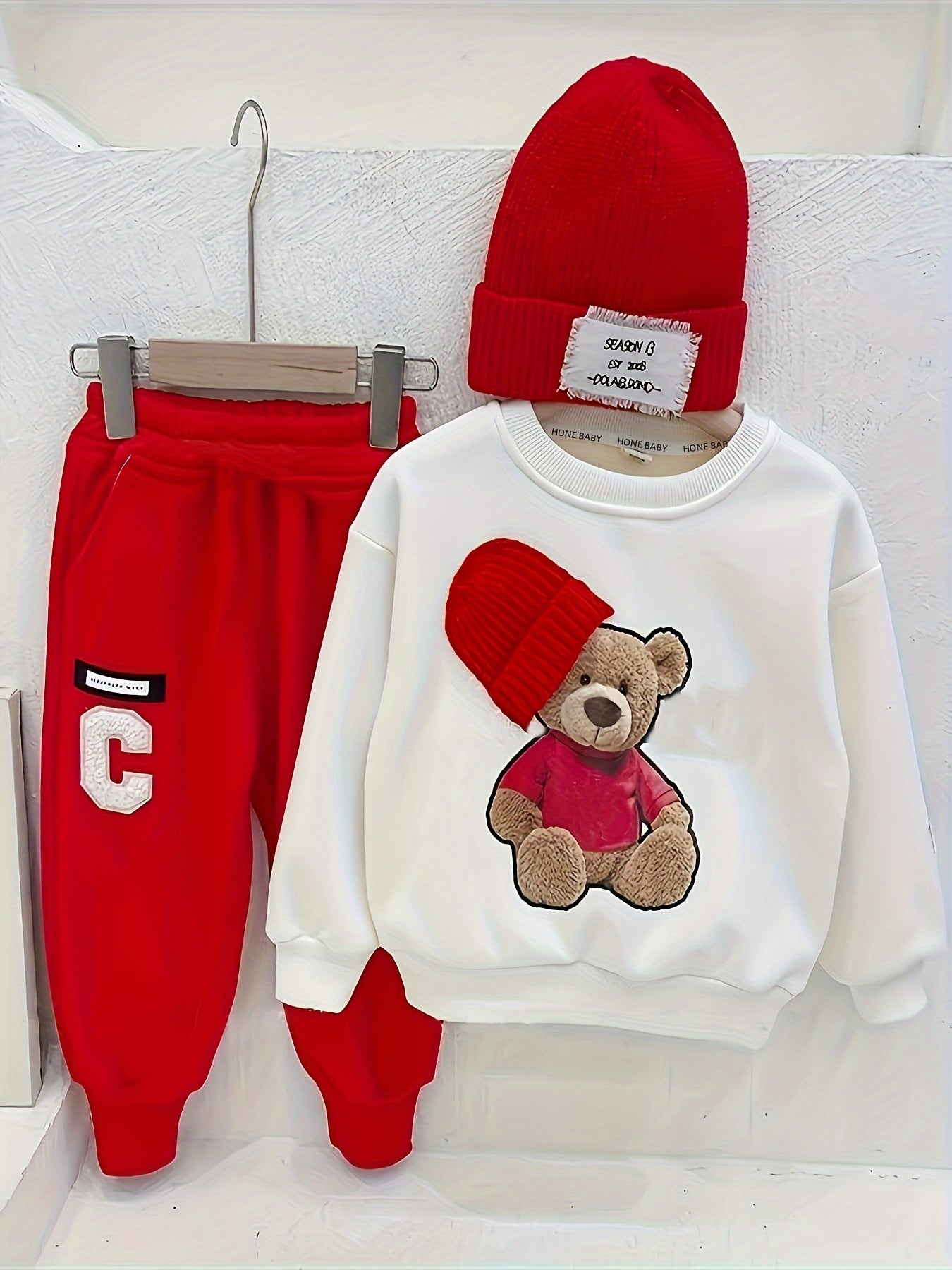 🐻 Bear Sweat Set (Boys)